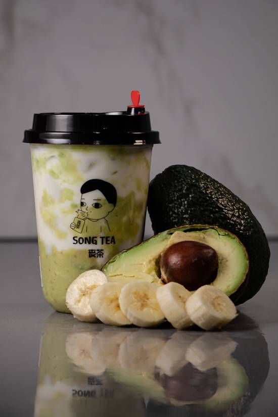 Avocado & Banana Dirty 牛油果香蕉脏脏茶